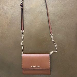 michael kors brown handbag